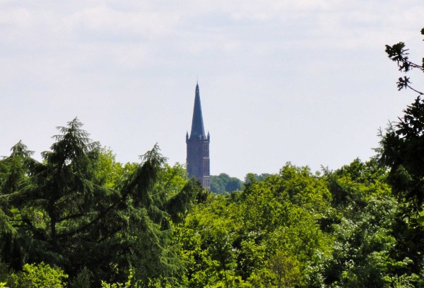 Zicht op kerk van Steenwijk