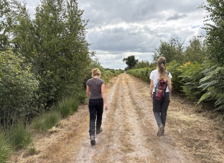 Wandelen in De Peel © Ernst Koningsveld