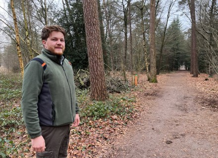 Boswachter Floris Hoefakker © Ernst Koningsveld
