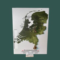 Routeprikker Zuiderzeepad 22.5 x 30cm