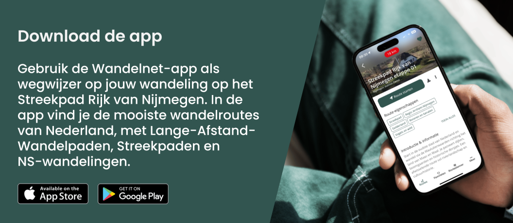 Banner Wandelnet-app