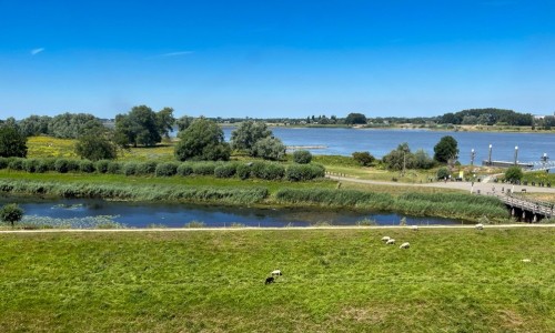 De Merwede en de wallen van Slot Loevestein © Ernst Koningsveld.jpg