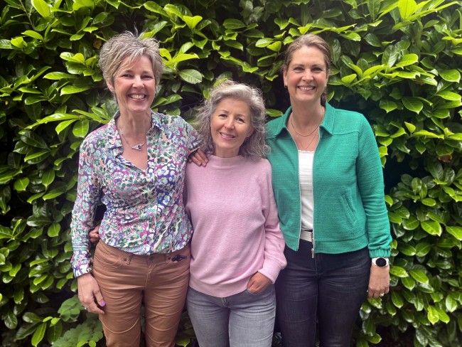 Anja, Jessica en Sonja © Wandelnet