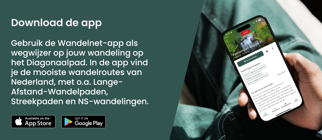 Banner Wandelnet-app