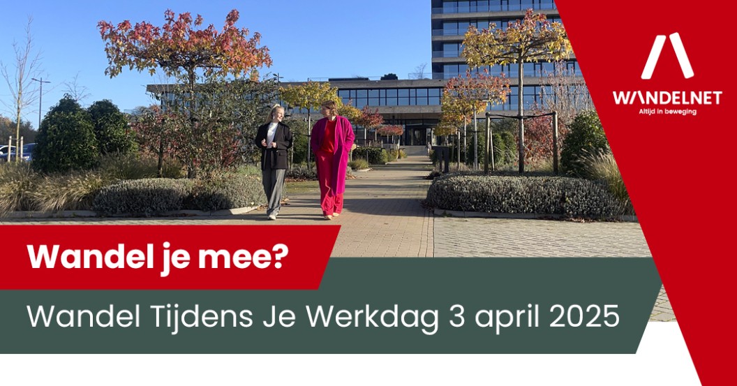 Banner Wandel Tijdens Je Werkdag