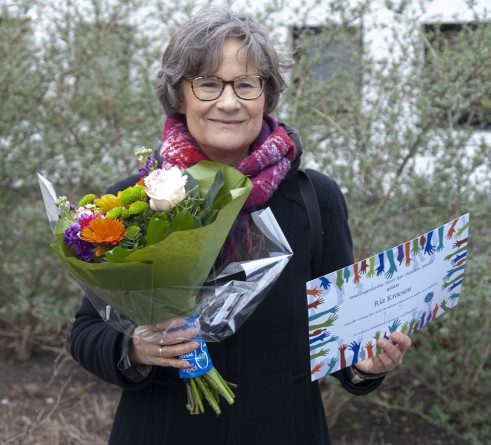 Vrijwilligster wint prijs