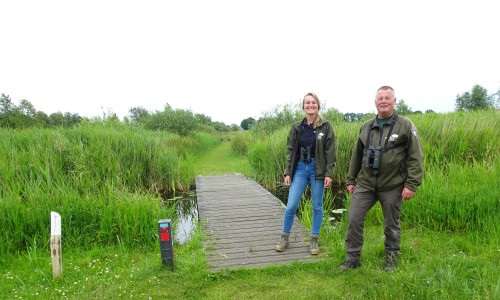 Fryske Gea, Laura en Bert.JPG