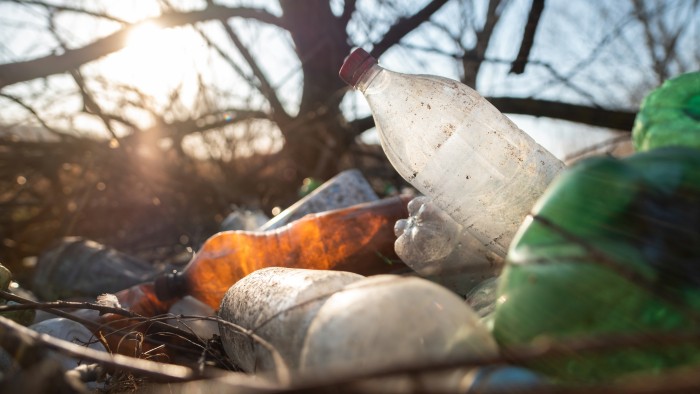 ground-littered-with-plastic-bottles