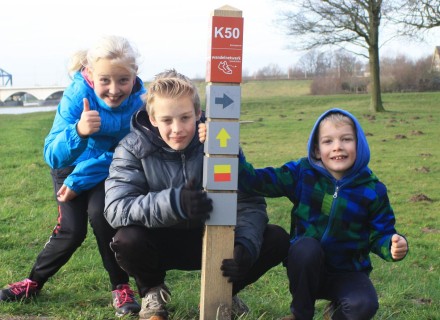 Stippel een route uit met de kinderen