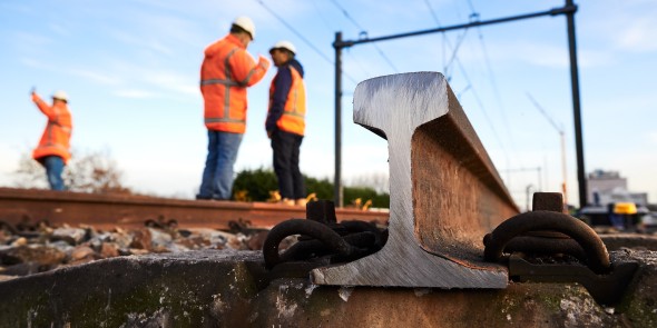 Prorail werkzaamheden bij Driebergen/Zeist. Foto door Vincent Basler.jpg