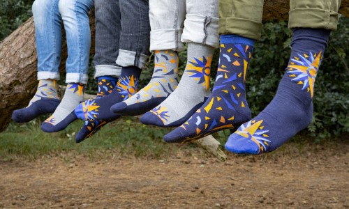 AlzheimerSocks op een rijtje