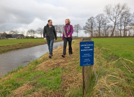 Opengesteld voor wandelaars © Ad Snelderwaard