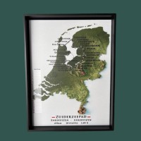 Routeprikker Zuiderzeepad 30 x 40cm