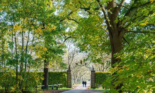 Wandelaars bij de poort van Mariënwaerdt © Ad Snelderwaard.jpg