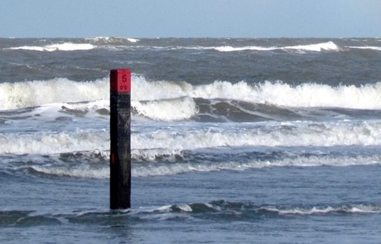 strandpaal schiermonnikoog