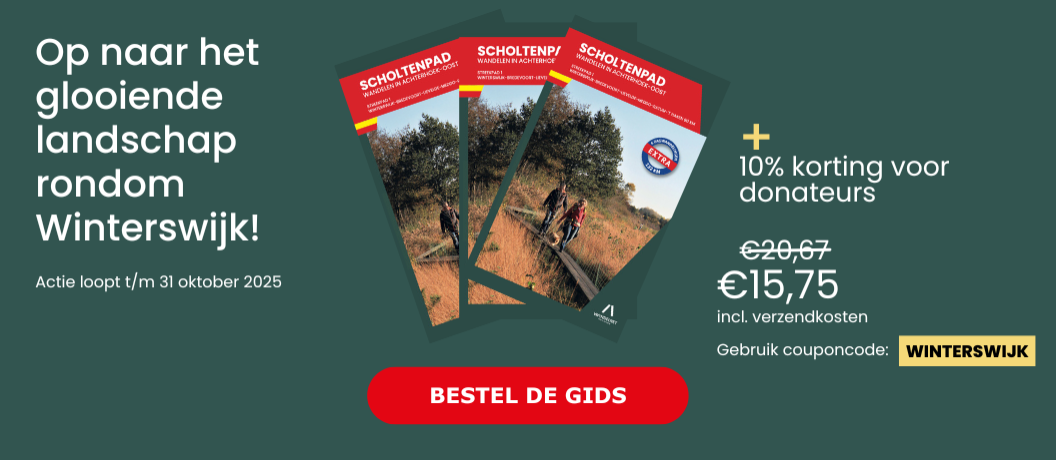 Banner aanbieding Scholtenpad