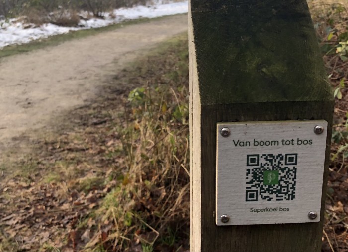 Van Boom tot Bos QR code