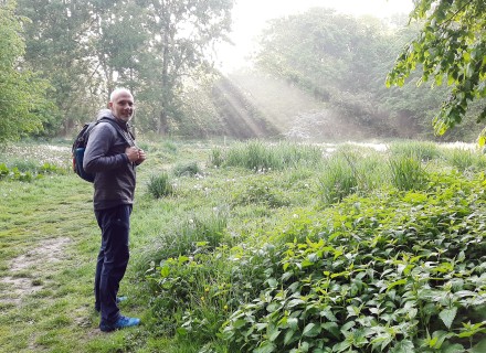 Een vroege ochtendwandeling © Evert Aldewereld