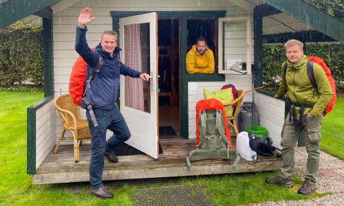 Arnout Hauben en zijn team dwars door de Lage Landen.