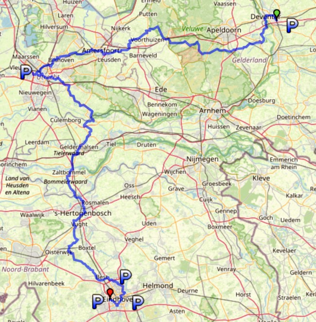 RRR Anti-Kanker-Loop route © Roeland Vonk