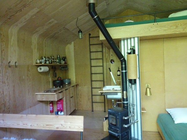 Cabin binnenkant