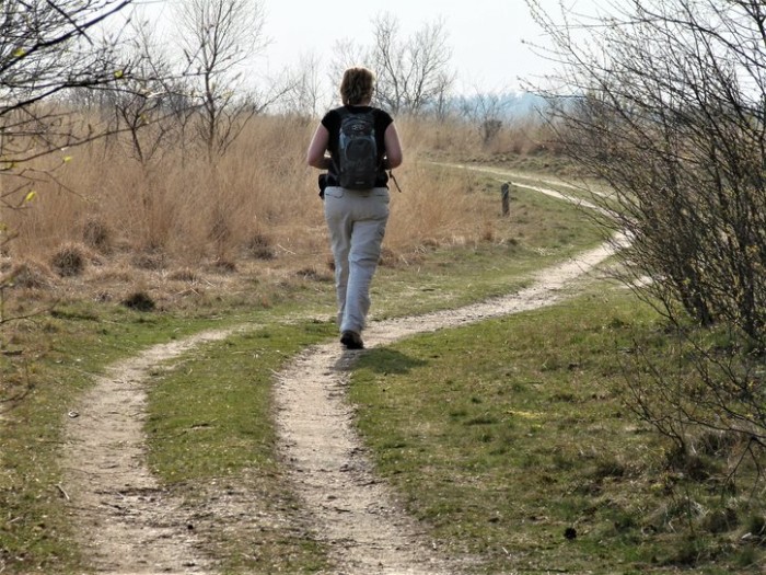 onverhard pad Luuk
