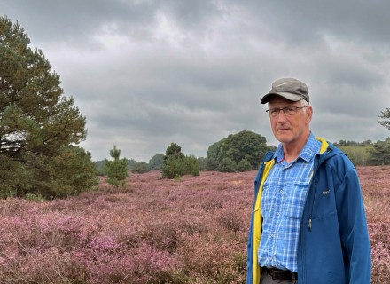 Frank van Kalleveen op de Ullingse Bergen © Ernst Koningsveld
