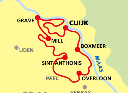 Wandelen in het Maasheggengebied © Luuk Gijselhart