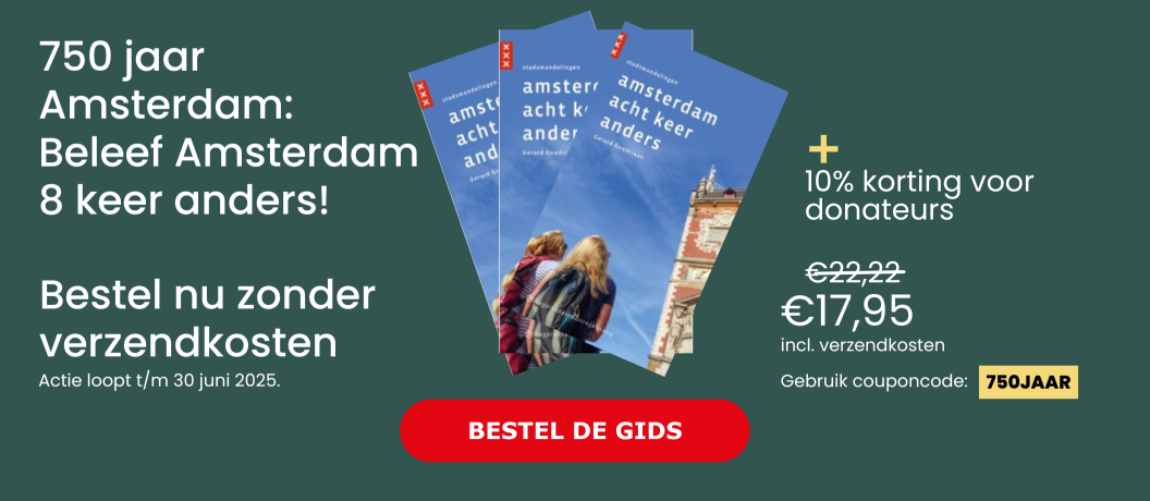 Banner gids Amsterdam 8 keer anders
