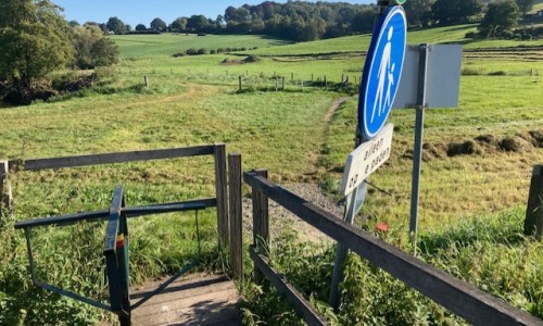 Luchtpad bij Terpoorten