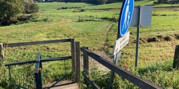 Luchtpad bij Terpoorten