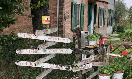 Via Francigena naar Rome