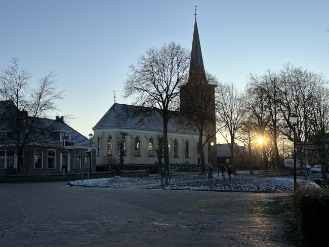 Mantgum, eind middag © Ernst Koningsveld