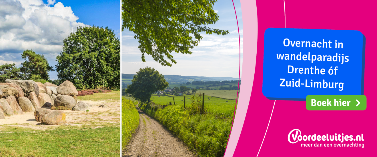 Voordeeluitjes wandelnet aanbieding