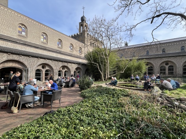 2025-03-22 Inspiratiedag Wandelnet - lunch © Ernst Koningsveld