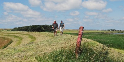 1E KEUZE - Wandelaars op dijk langs Harger- en Pettemerpolder 2 klein.jpg