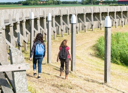 Wandelen op Schokland © Ad Snelderwaard