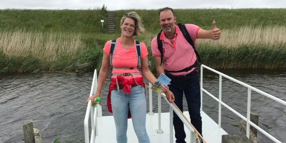 Foto - Nieuw trekpontje Eierlands Kanaal Texel.jpg