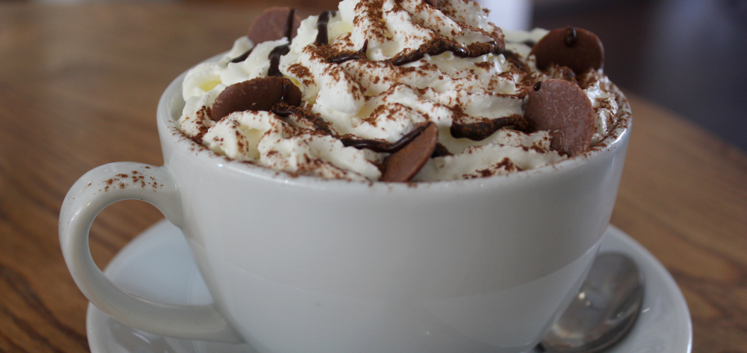 Warme chocolademelk