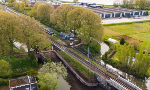 De omgelegde route Omgelegde Burgwal Enkhuizen © Prorail.jpg